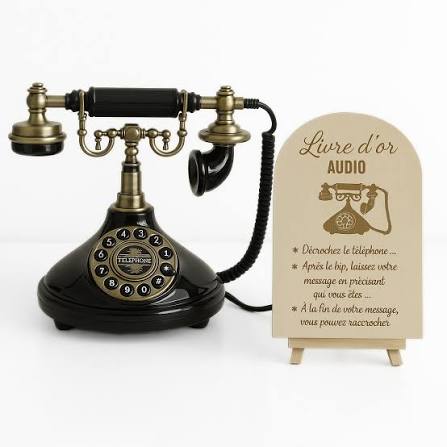 Livre d'or audio
